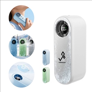 Portable Semiconductor Cooling Fan with Digital Display